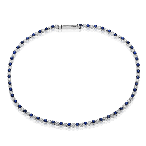 Gent Bracelet in 14k Gold with Diamonds - Simon G. Jewelry