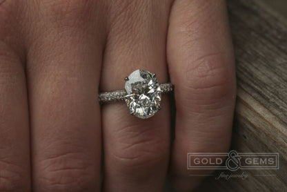 "Nest of Diamonds" - Custom Engagement Rings