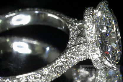 "Nest of Diamonds" - Custom Engagement Rings