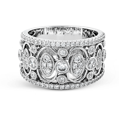 Harmonie Fashion Ring in 18k Gold with Diamonds