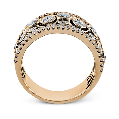 Harmonie Fashion Ring in 18k Gold with Diamonds