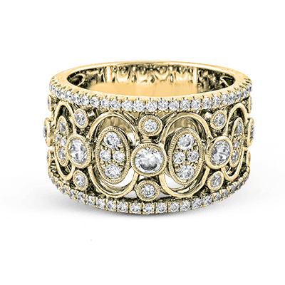 Harmonie Fashion Ring in 18k Gold with Diamonds
