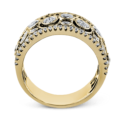 Harmonie Fashion Ring in 18k Gold with Diamonds