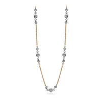 Harmonie Necklace in 18k Gold with Diamonds - Simon G. Jewelry