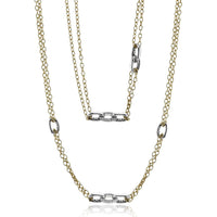 Lariat Necklace in 18K Gold with Diamonds - Simon G. Jewelry