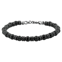 Men's Black Onyx Bracelet in 14k Gold - Simon G. Jewelry