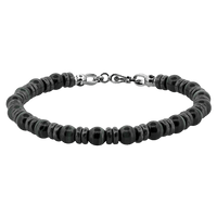 Men's Black Onyx Bracelet in 14k Gold - Simon G. Jewelry