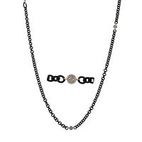 Men's Necklace in 14k Gold with Diamonds - Simon G. Jewelry