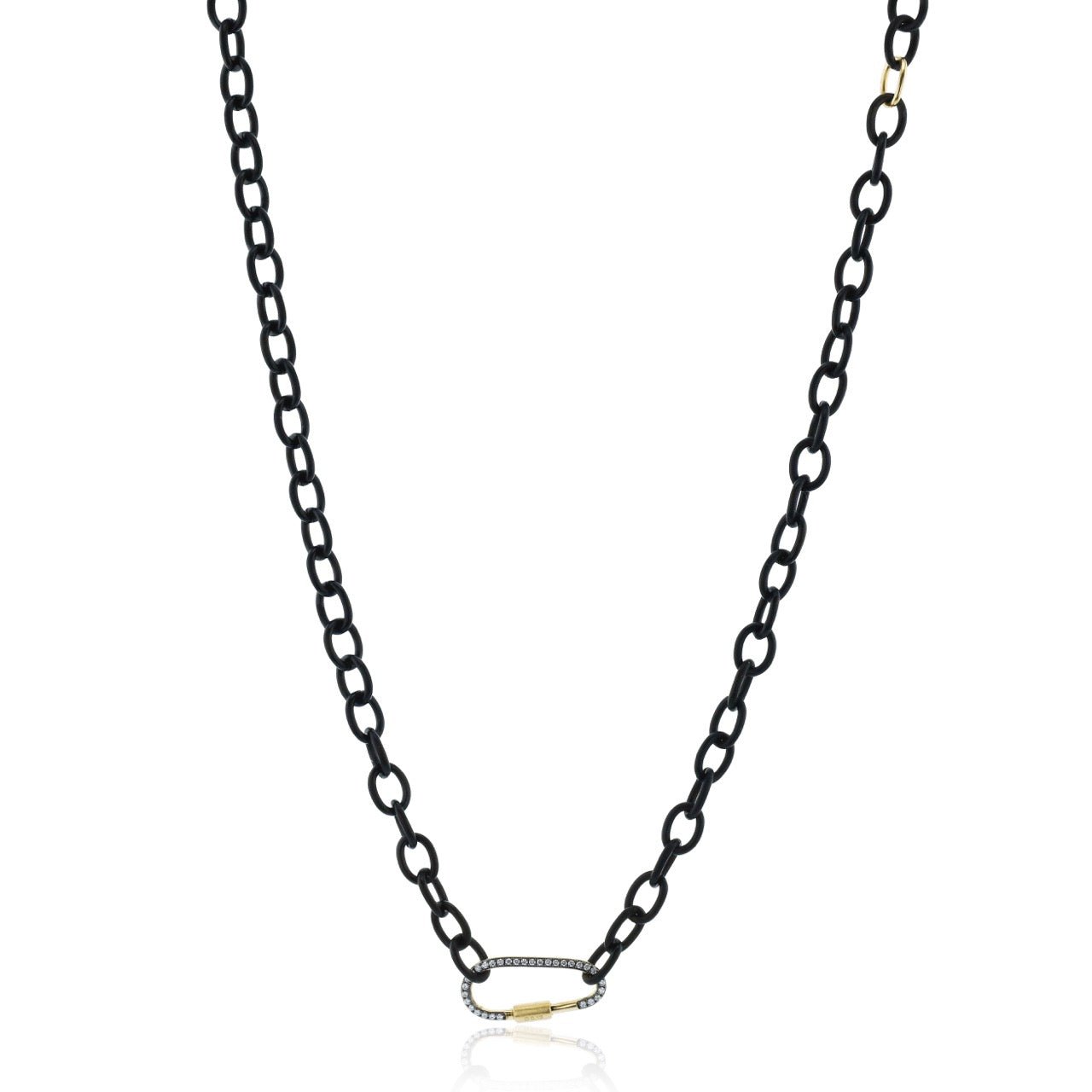 Men's Necklace In 18k Gold With Diamonds - Simon G. Jewelry