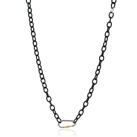 Men's Necklace In 18k Gold With Diamonds - Simon G. Jewelry