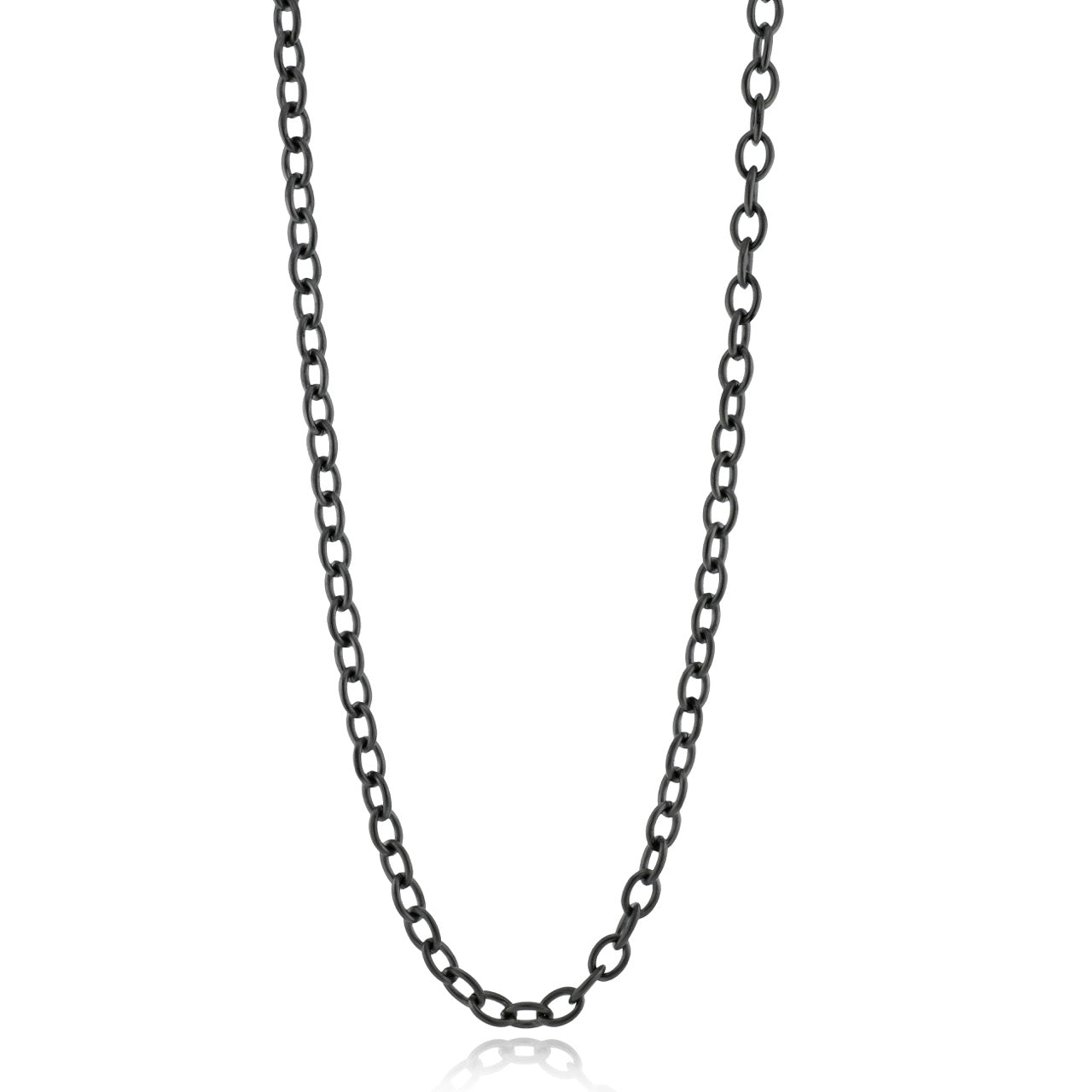 Men's Titanium Chain Link Necklace - Simon G. Jewelry