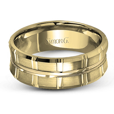 Men's Wedding Band In 14k Or 18k Gold