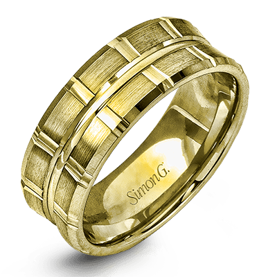 Men's Wedding Band In 14k Or 18k Gold