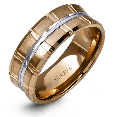 Men's Wedding Band In 14k Or 18k Gold - Simon G. Jewelry