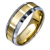 Men's Wedding Band In 14k Or 18k Gold - Simon G. Jewelry