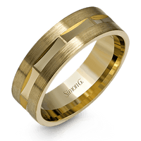 Men's Wedding Band In 14k Or 18k Gold - Simon G. Jewelry