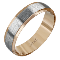 Men's Wedding Band In 14k Or 18k Gold - Simon G. Jewelry