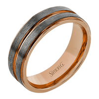 Men's Wedding Band In 14k Or 18k Gold - Simon G. Jewelry