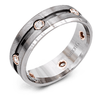 Men's Wedding Band In 14k Or 18k Gold - Simon G. Jewelry