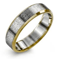 Men's Wedding Band Ring In 14k Or 18k Gold - Simon G. Jewelry