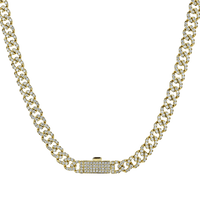 Necklace in 14k Gold with Diamonds - Simon G. Jewelry