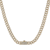 Necklace in 14k Gold with Diamonds - Simon G. Jewelry