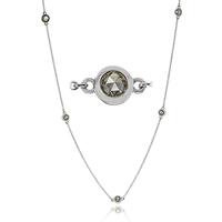 Necklace in 18k Gold with Diamonds - Simon G. Jewelry