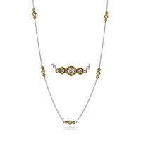 Necklace in 18k Gold with Diamonds - Simon G. Jewelry