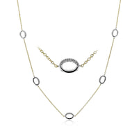 Necklace in 18k Gold with Diamonds - Simon G. Jewelry