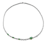 Necklace in 18k Gold with Diamonds - Simon G. Jewelry