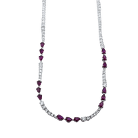 Necklace in 18k Gold with Diamonds - Simon G. Jewelry