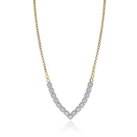 Necklace in 18k Gold with Diamonds - Simon G. Jewelry