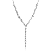 Necklace in 18k Gold with Diamonds - Simon G. Jewelry