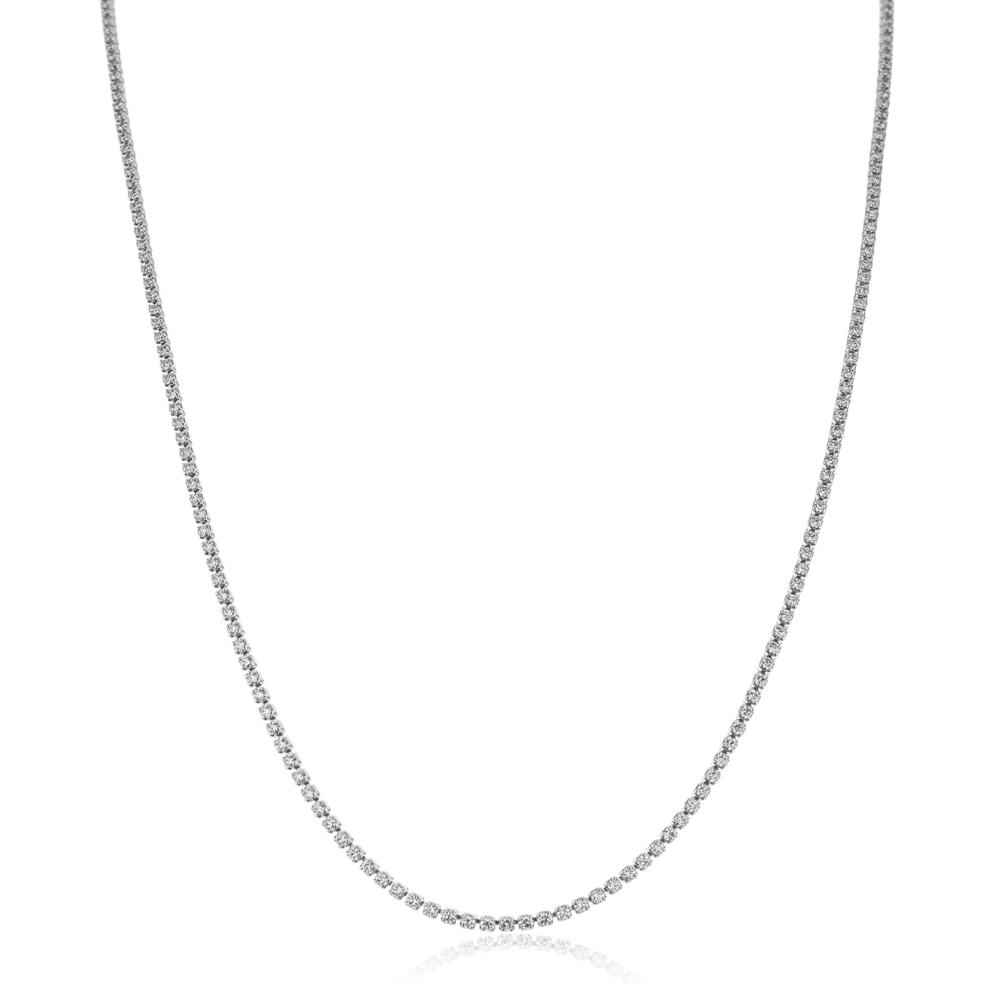 Necklace in 18k Gold with Diamonds - Simon G. Jewelry