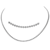 Necklace in 18k Gold with Diamonds - Simon G. Jewelry