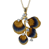 Pendant in 18k Gold with Diamonds - Simon G. Jewelry