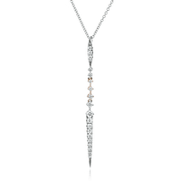 Pendant in 18k Gold with Diamonds - Simon G. Jewelry