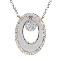 Pendant in 18k Gold with Diamonds - Simon G. Jewelry