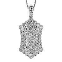 Pendant in 18k Gold with Diamonds - Simon G. Jewelry