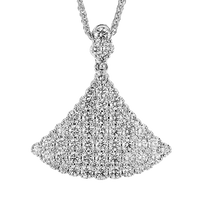 Pendant Necklace in 18K Gold with Diamonds - Simon G. Jewelry