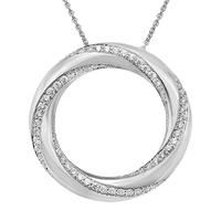 Pendant Necklace in 18k Gold with Diamonds - Simon G. Jewelry