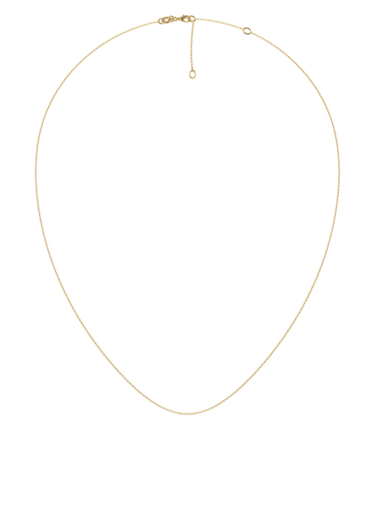Personalized Initial Necklace in 18k Gold with Diamonds