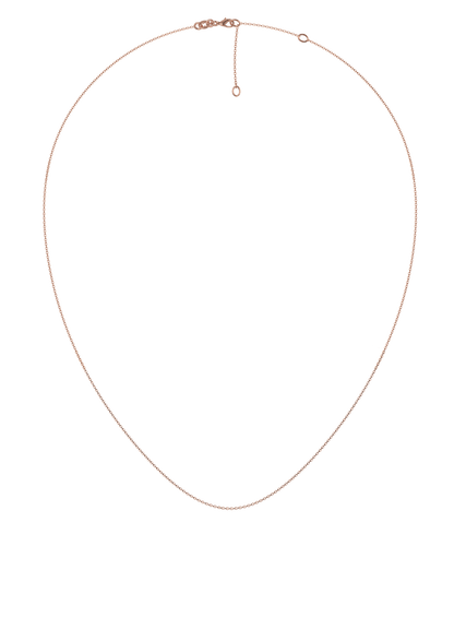Personalized Initial Necklace in 18k Gold with Diamonds