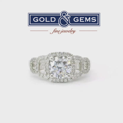 Elegant Diamond Engagement Ring