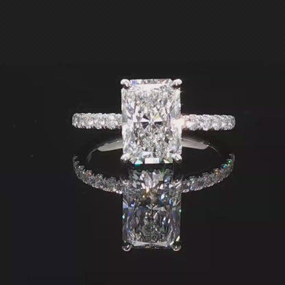 UltraFire™ Premium Lab Diamond Engagement Ring