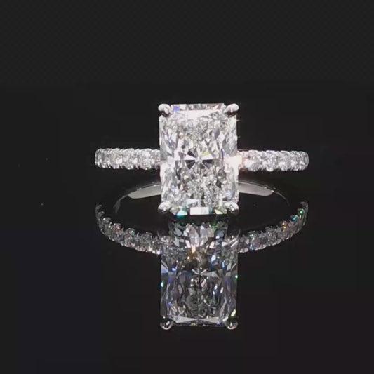 UltraFire™ Premium Lab Diamond Engagement Ring