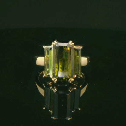 Stunning Multi-Colored Gemstone Ring