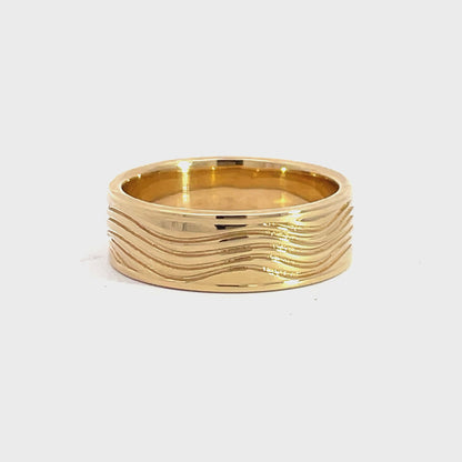 Elegant Gold Band Ring
