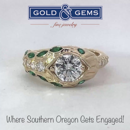 Elegant Gold and Diamond Ring