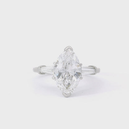 Elegant Marquise Cut Diamond Ring
